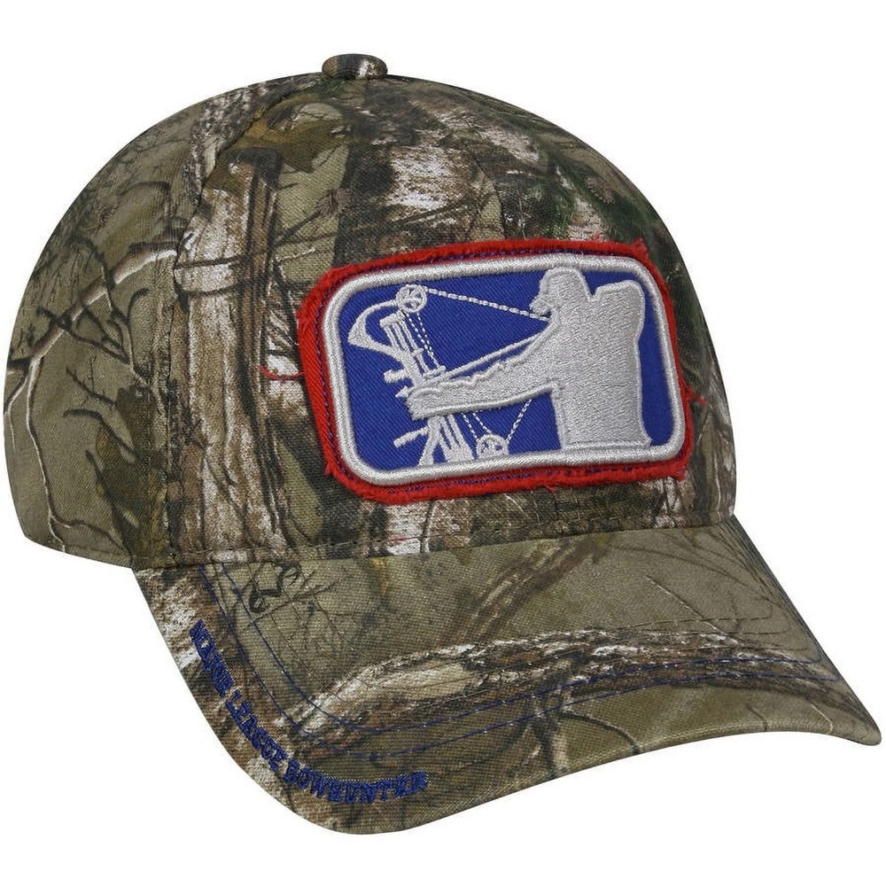 Major League Bowhunter Strapback Baseball Hat Camo One Size Outdoor Cap Signatu